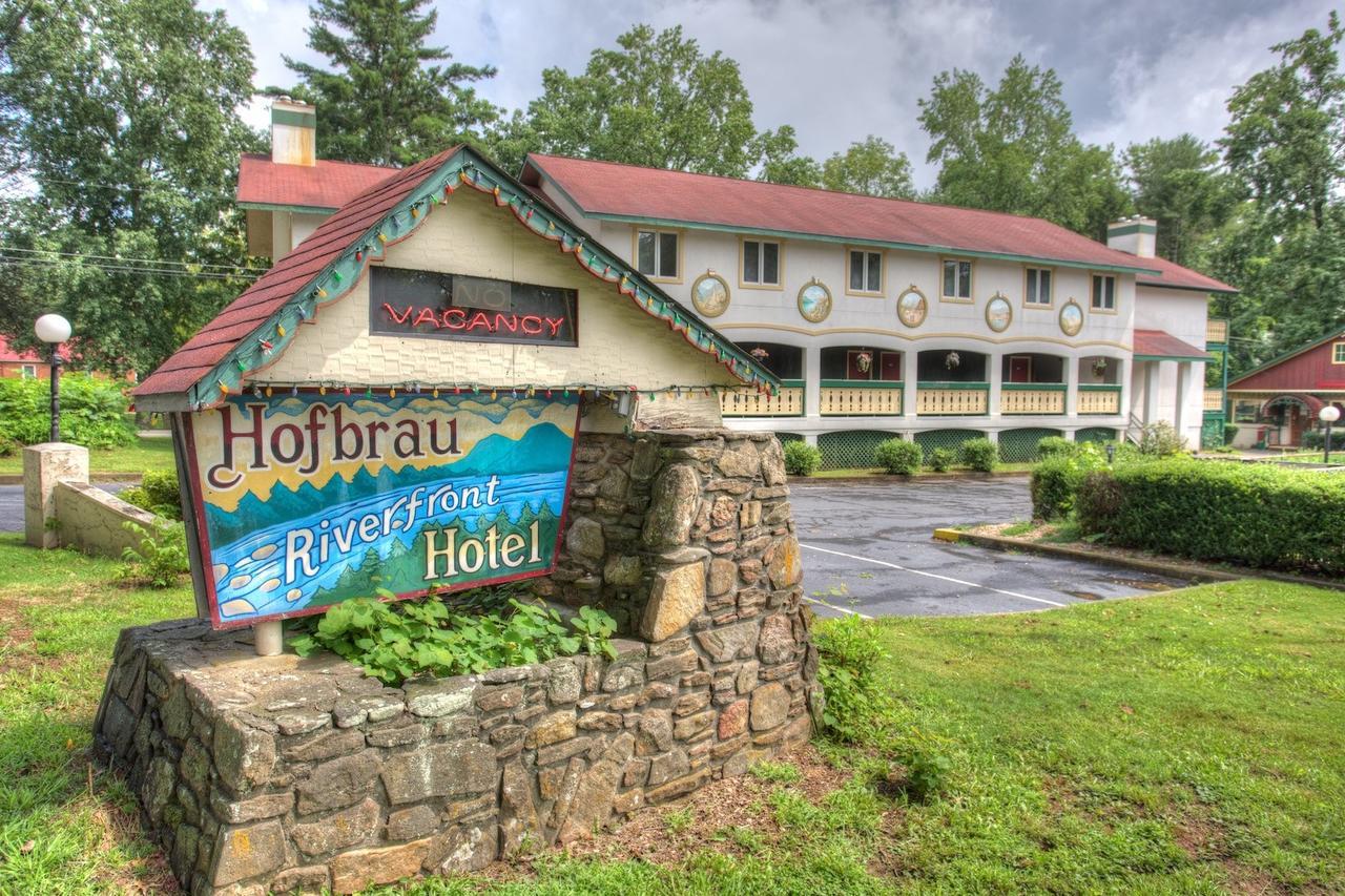 Hofbrau Riverfront Hotel Helen Exterior foto